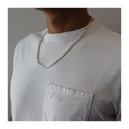 Cadena Fígaro Unisex Plata .925 “Tradición”
