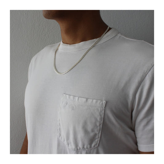 Cadena Barbada Cerrada Unisex Plata .925 “Equilibrio”