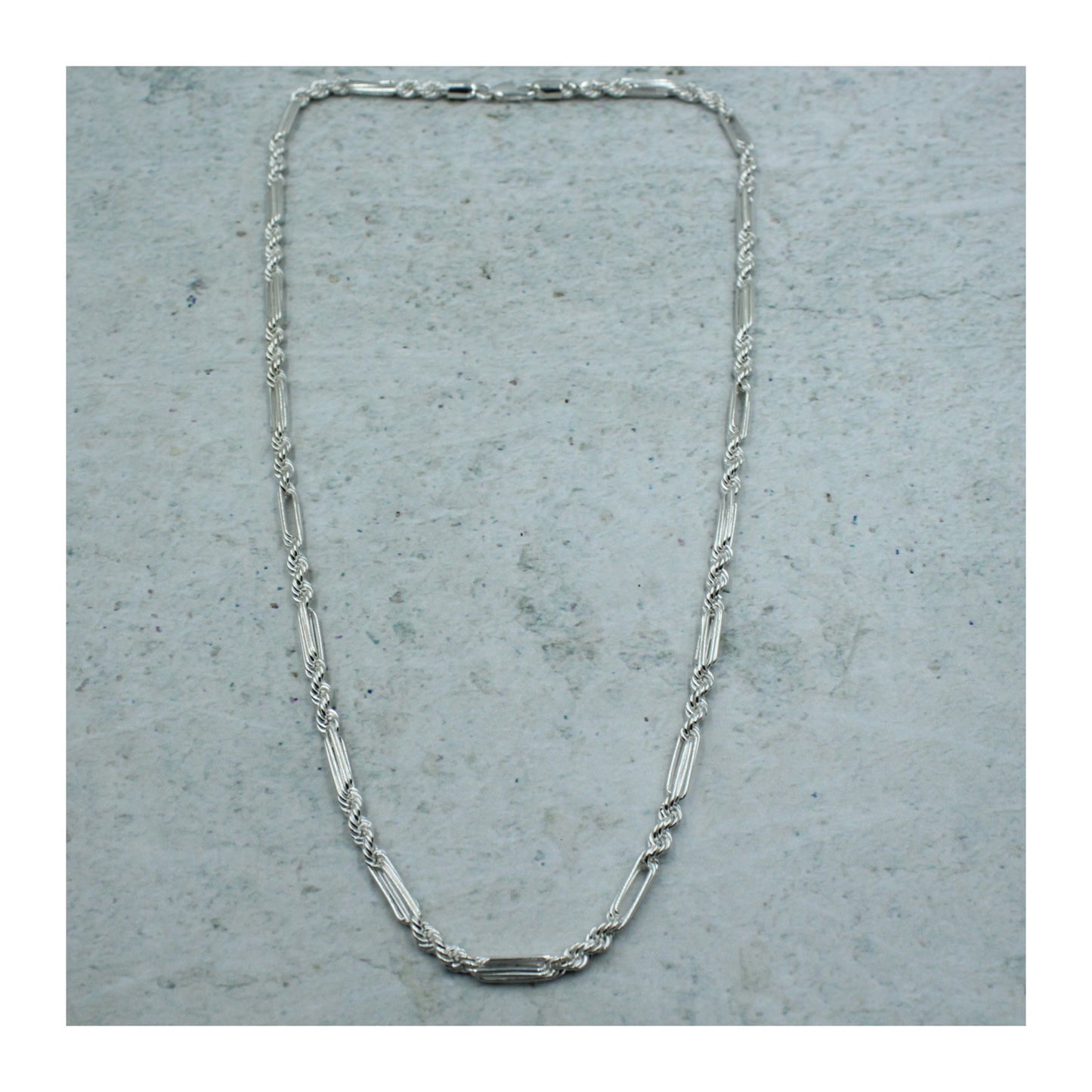 Cadena Fígaro Unisex Plata .925 “Tradición”