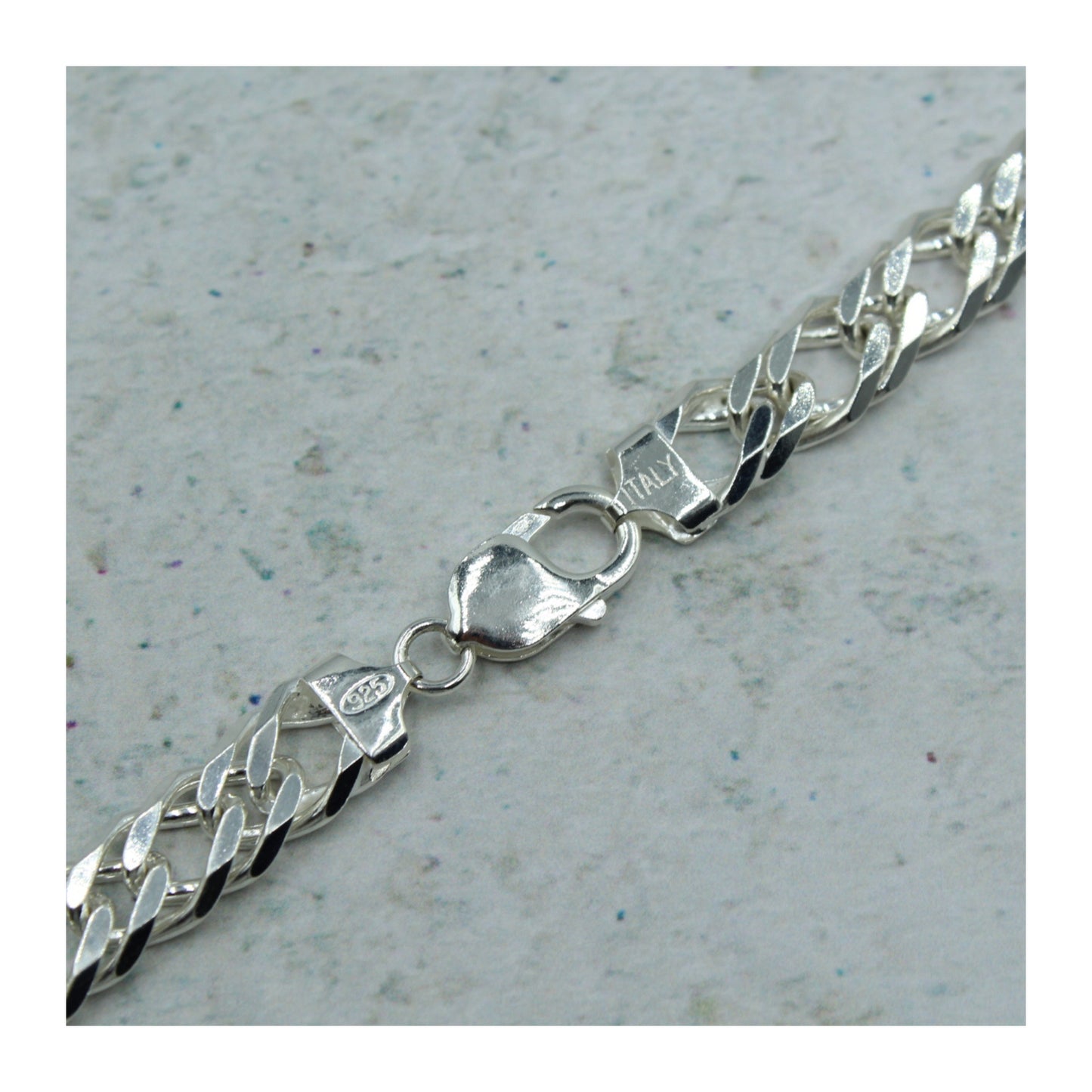 Cadena Cubana Doble Plata .925 “Fortaleza”