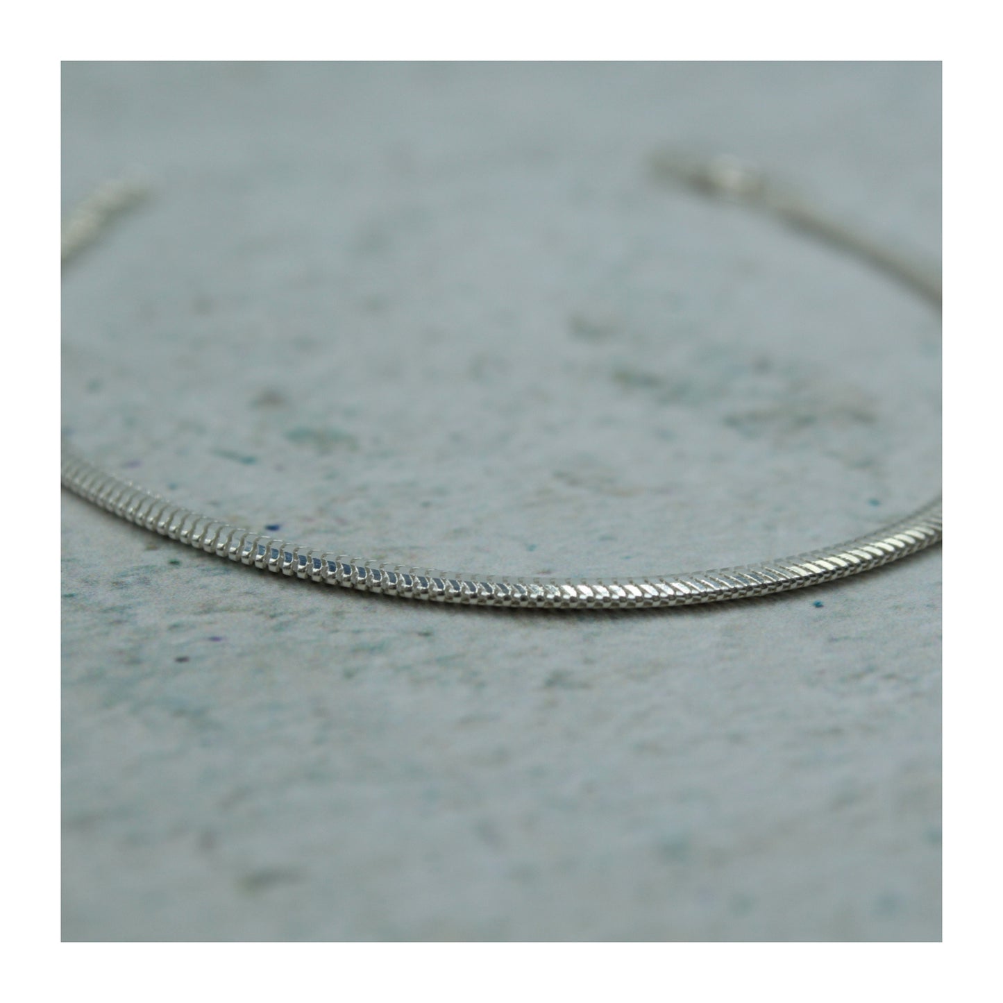 Pulsera Panza de Víbora Unisex Plata .925 “Reflejo”