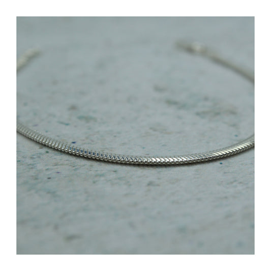 Pulsera Panza de Víbora Unisex Plata .925 “Reflejo”