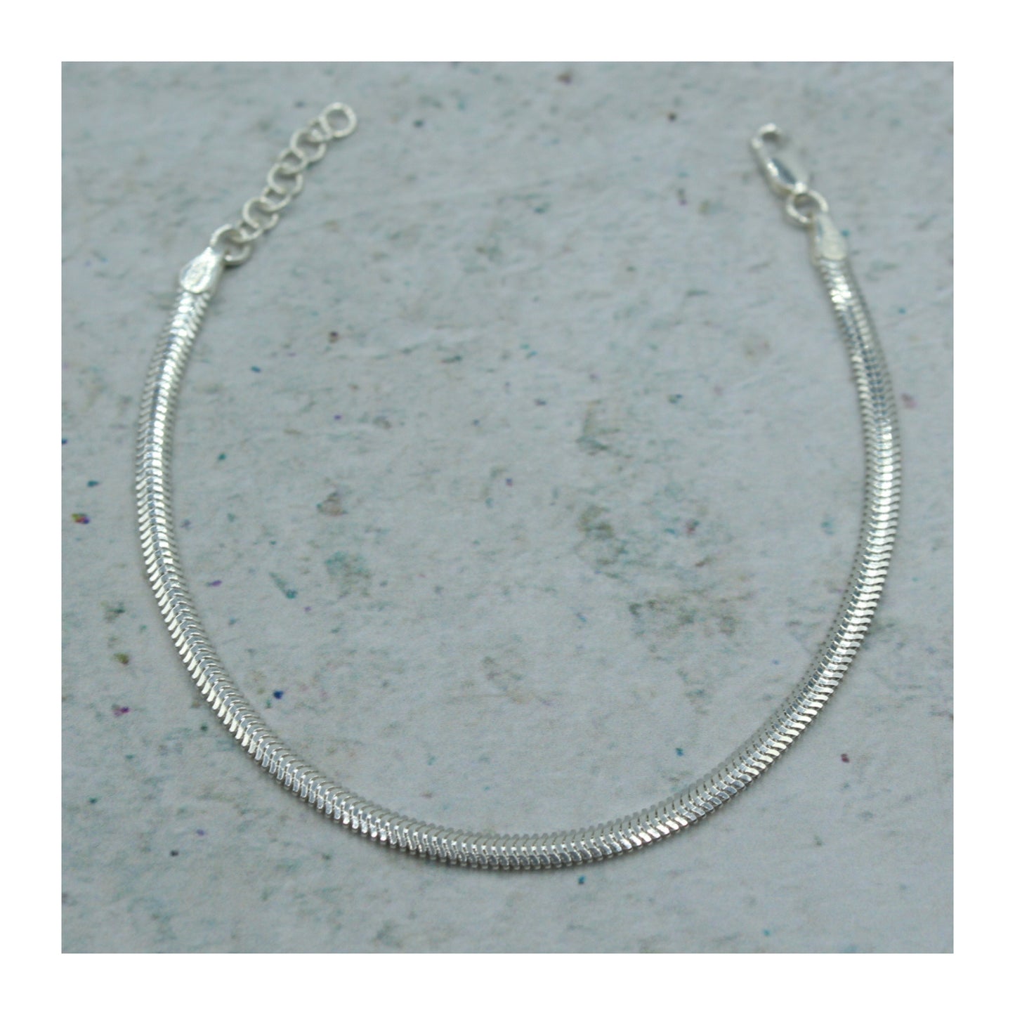 Pulsera Panza de Víbora Unisex Plata .925 “Reflejo”