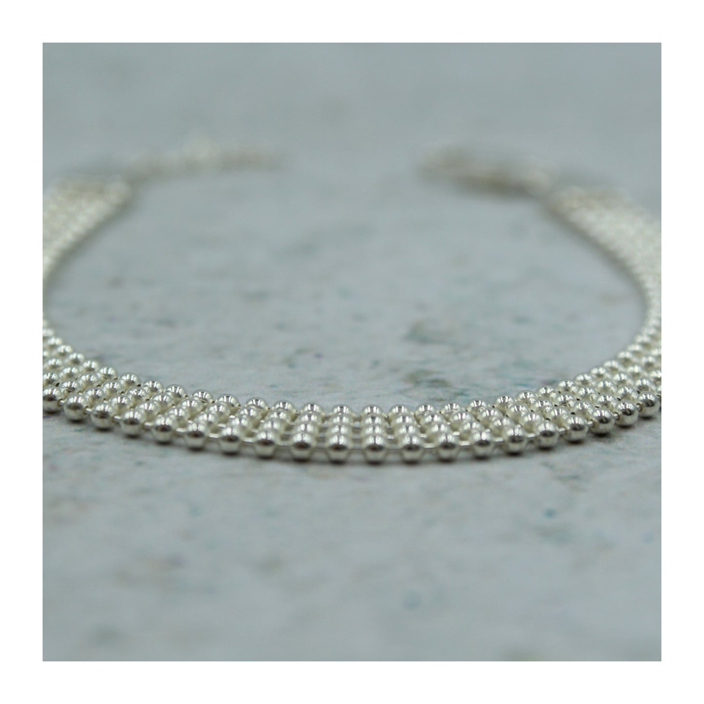 Pulsera Popcorn Unisex Plata .925 “Impacto”