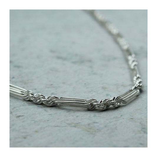 Cadena Fígaro Unisex Plata .925 “Tradición”