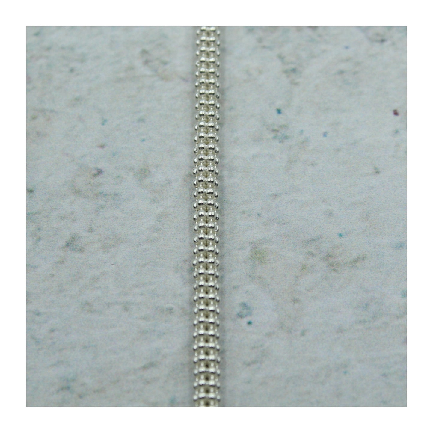 Pulsera Tubular de Bolitas Plata .925 Unisex “Esencia”