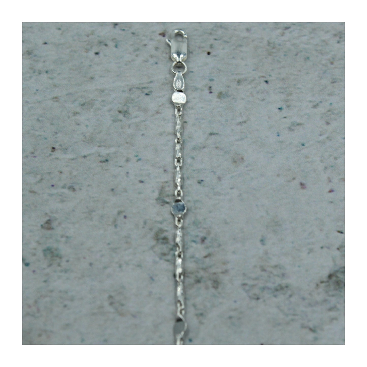 Pulsera Plaquitas Unisex Plata .925 “Elegancia”