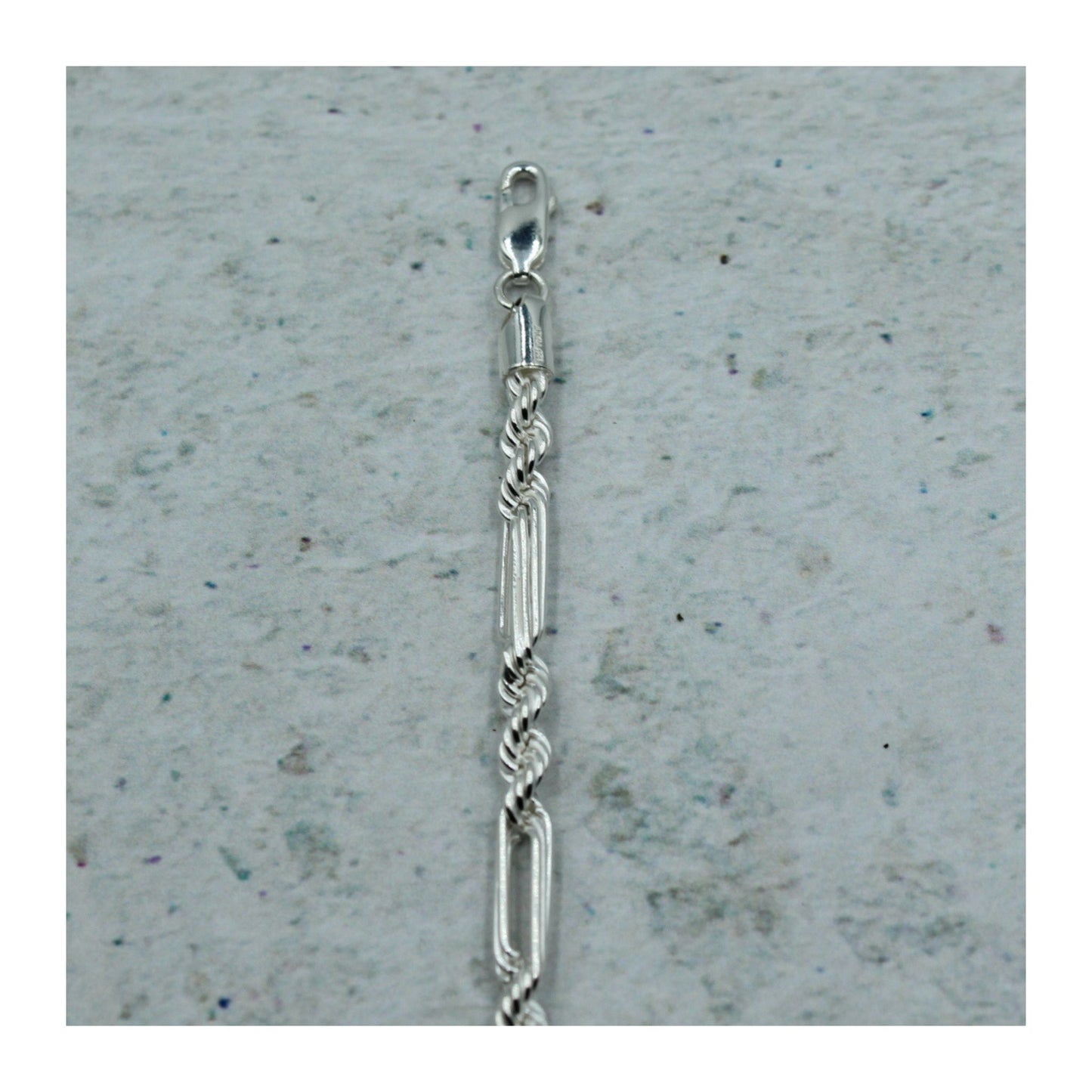 Cadena Fígaro Unisex Plata .925 “Tradición”