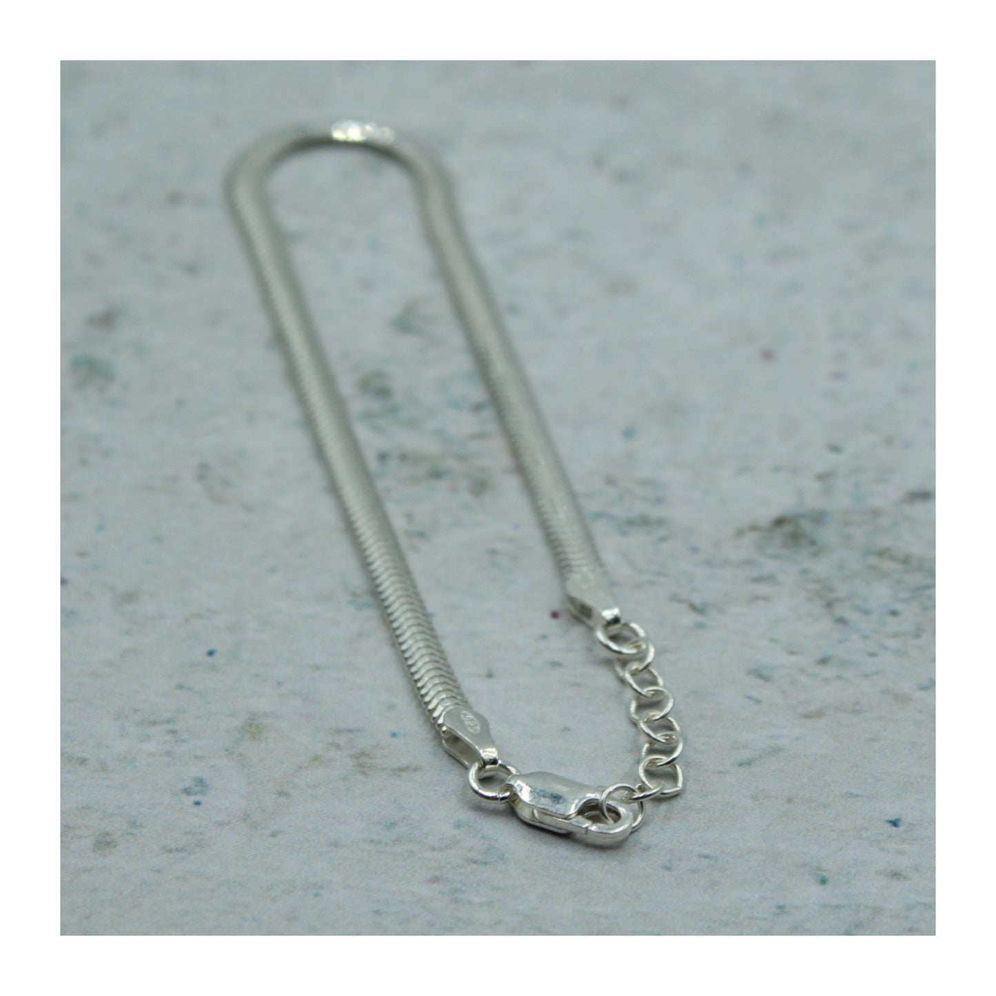 Pulsera Panza de Víbora Unisex Plata .925 “Reflejo”