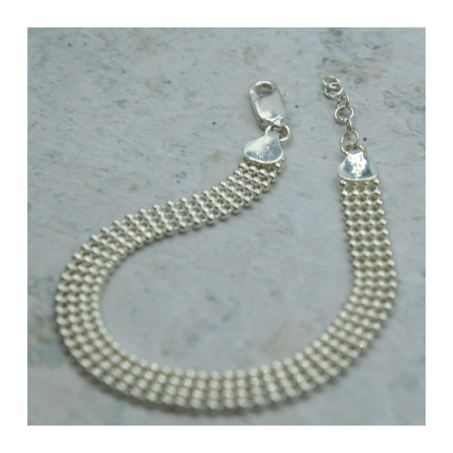 Pulsera Popcorn Unisex Plata .925 “Impacto”