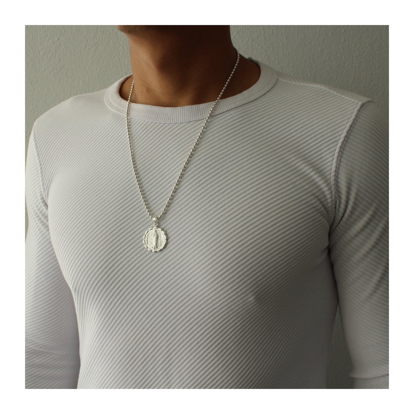 Medalla Virgen de Guadalupe Unisex Plata .925 “Fe”