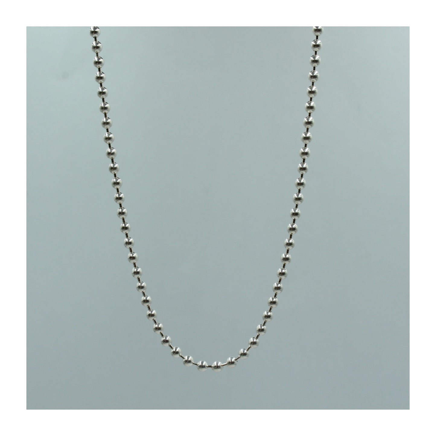 Cadena Bolitas Unisex Plata .925 “Valor”